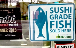 sushi grade fish