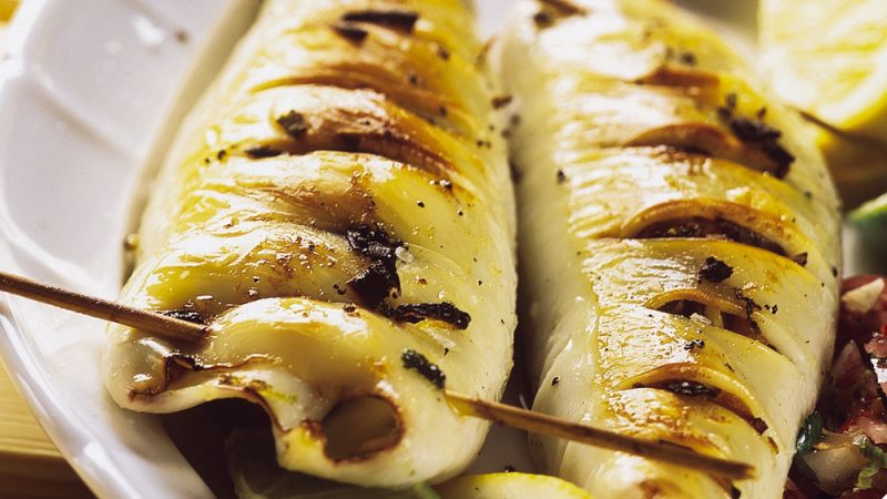 Salsa Stuffed Squid Recipe - Walter Purkis and Sons