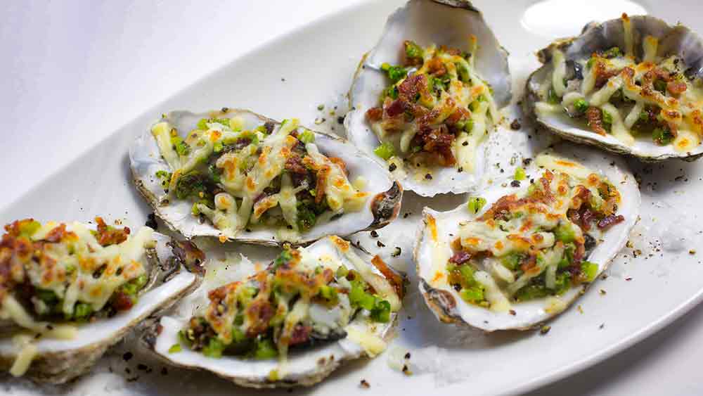 how to cook oysters au gratin