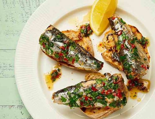 Sardines On Sourdough Toast