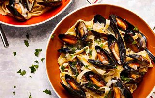 mussels with pasta recipe