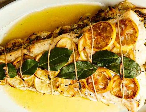 Festive Stuffed Cod Roast