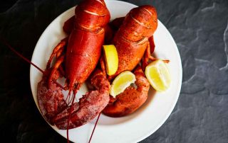 cooking lobster