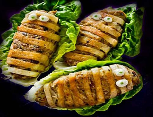 Spooky Mackerel Mummies